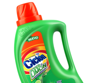 Detergente líquido ciclón poder limón